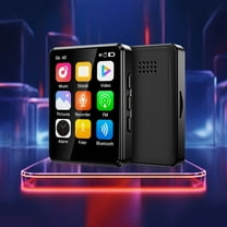 Giunmcul Online Shopping MP4 Player with Bluetooth Novel Reader with Speakers and Listen Outdoors Student Portable Listening Handheld Audio Touchscreen