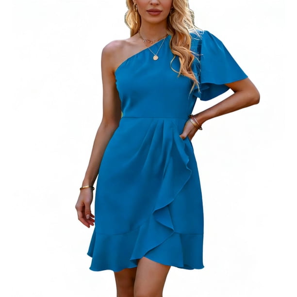 Plus Size Vestido sin Mangas Casual de Moda Ligero de Gasa Suave Longitud Regular para las Mujeres Primavera Verano Todos los Días