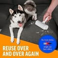 thumbnail image 5 of Pet Hair Remover - Reusable Cat and Dog Hair Remover for Furniture, Couch, Carpet, Car Seats or Bedding - Portable, Multi-Surface Lint Roller and Fur Removal Tool, 5 of 6