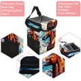 thumbnail image 2 of Horse Foldable Car Trash Bin with Lid, Leak-Proof Hanging Storage Bag - Car Garbage Can, Car Trash Bin, 2 of 6