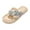 Beige, variant on Quaouag Women's Rhinestone Sandals Slide Glitter Bling Casual Sandal Flat Open Toe Sparkle Slides