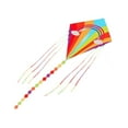 thumbnail image 2 of Cometa de diamante arcoíris de una sola línea, fácil de volar, juguetes para exteriores, línea de 328 pies, asa incluida para patio de vacaciones,, 2 of 8