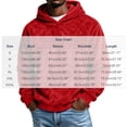thumbnail image 6 of qafoshin Mens Warm Fuzzy Hoodies Fall Winter Casual Fleece Hooded Sweatshirt Fashion Solid Color Pullover Tops S-3XL, 6 of 6