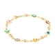 thumbnail image 2 of Pulsera Esclava Ojo Turco Ametrinaa 5mm 20cm Chapa de Oro 18k Unitalla MPPD0007, 2 of 5
