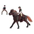 thumbnail image 4 of MERIGLARE Modèle Animal avec PVC Décoratif Simulation Réaliste Cheval Figurine E, 4 of 9