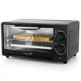 thumbnail image 6 of 9L Electric Counter Top Toaster Oven in Black, 120V, 800W, 450°F, 30 - min timer, 6 of 7