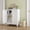 1pc-White-32"H, variant on NadooLite 71"H White Metal Storage Cabinet with Adjustable Shelves, 2 Doors & 1 Drawers, Multi-Use Organizer for Garage,Dining,Bath,Laundry,Pantry