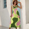 thumbnail image 2 of Leopard Print Pattern Pattern Design Sleeveless Dress Summer Clothes for Women Women's Clothing 2025, 2 of 7