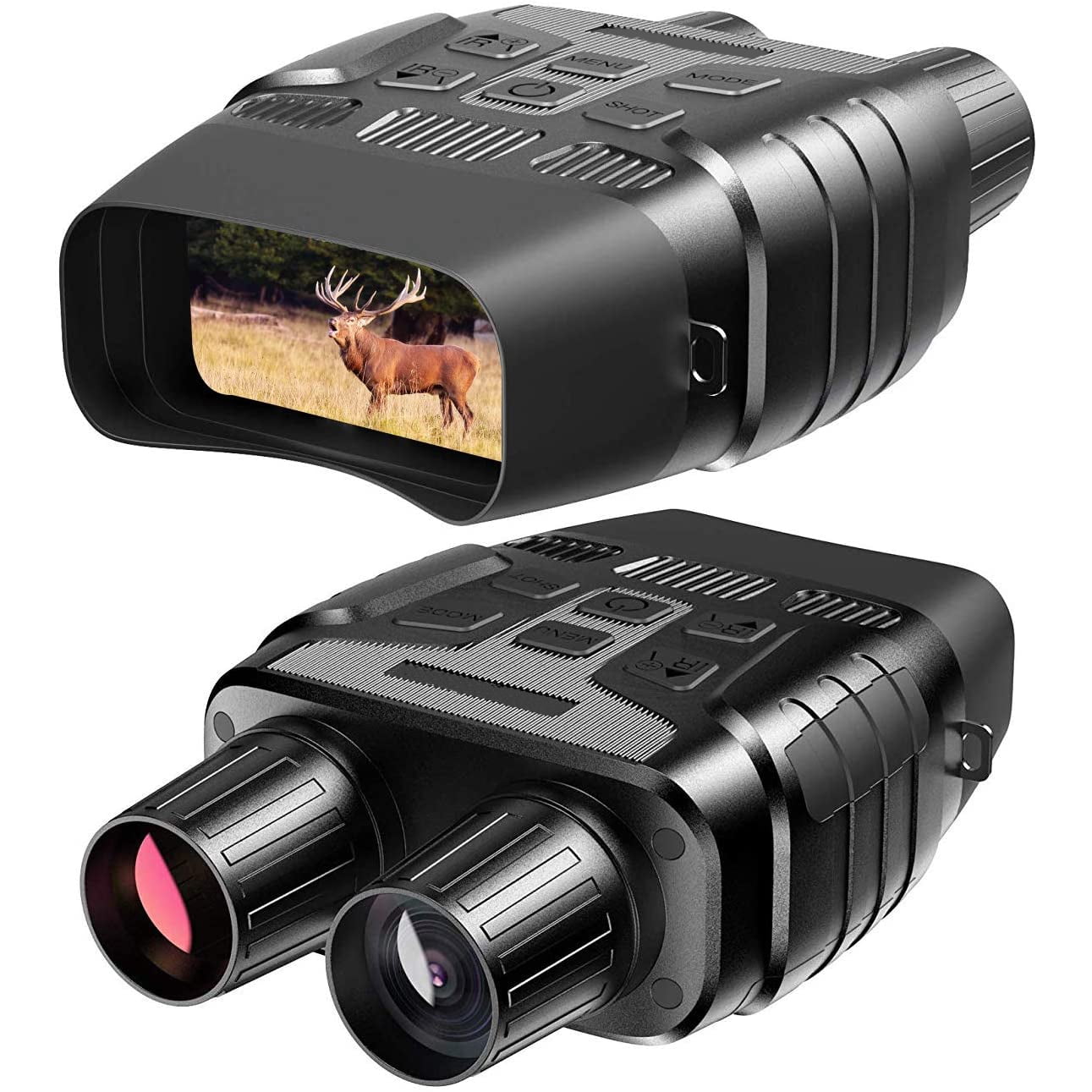 Digital Night Vision Goggles Binoculars Complete Darkness Infrared Scope  for Hunting and Surveillance - Walmart.com