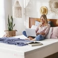 thumbnail image 7 of nue by Novaform Gel Memory Foam Pillow, King Size, Cool Comfort, White, 7 of 7