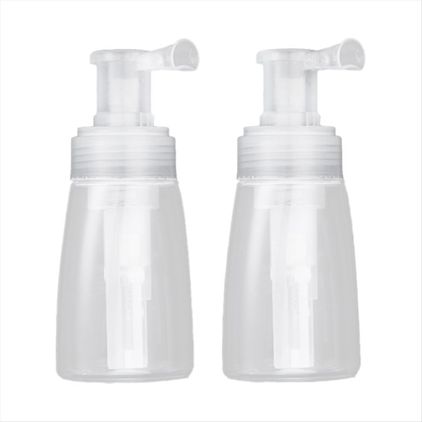 Botella Pulverizadora de Peluquería de 180 Ml, Botella de Polvo Portátil, Dispensador de Polvo, Botella Pulverizadora de Plástico