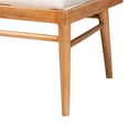 thumbnail image 5 of bali & pari Denver Seagrass and Acacia Wood 2-Piece Dining Nook Banquette Set, 5 of 9