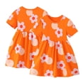 thumbnail image 2 of LYMAYTER Robe Décontractée d'Été pour Tout-Petites Filles, Robe Mignonne Soleil, Élégance, Tempérament, Robes pour Enfants 2-7 Ans, 2 of 8