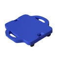 thumbnail image 1 of S SERENABLE Floor Sitting Scooter Board Exercise with Handles for Park Basement Backyard blue, 1 of 9