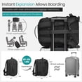 thumbnail image 3 of Joyway Travel Backpack for Women & Men Large Capacity Carry On Backpack with Shoe Compartment Waterproof Weekender Bag Laptop Backpack with Wide Opening Overnight Bag for Travel Work Gym, 3 of 9
