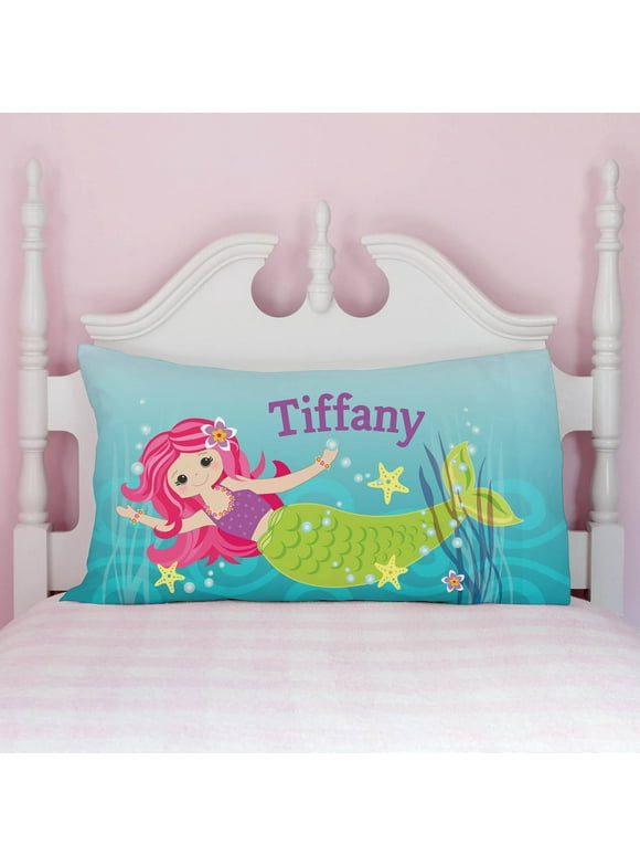 Sweet Mermaid Personalized Pillowcase