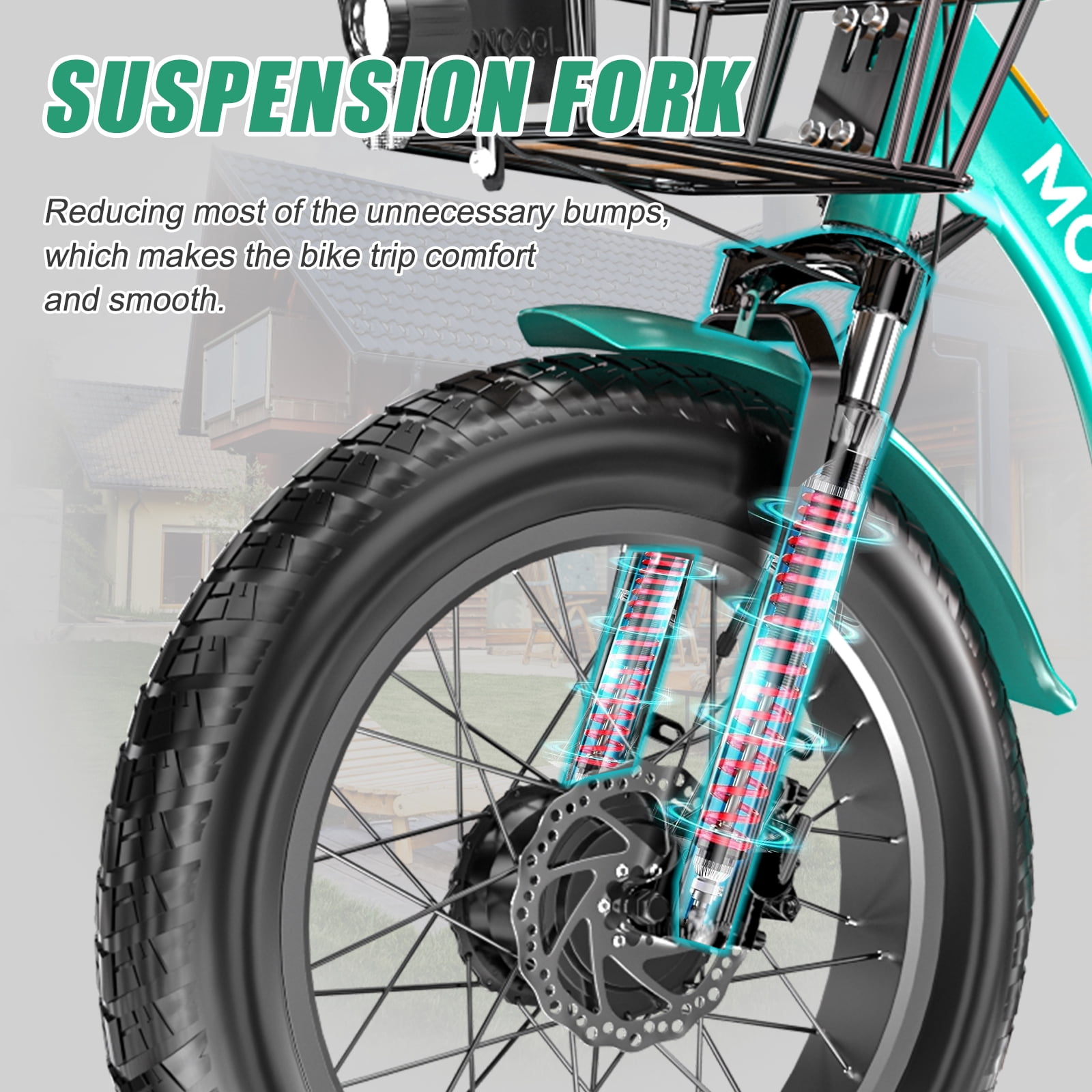 20" x 4" Fat Tire Electric Tricycle for Adult, 7 Speeds Electric Trike 48V 500W Motorized Tricycle , Electric Three Wheels Bicycle for Senior, Aluminum Frame & Rear Basket ,16mph