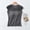 #285-Gray, variant on Womens Mesh Sheer Shirts Summer Short Sleeve Blouse Going Out Slim Fitted Crew Neck Tops
