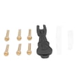 thumbnail image 1 of LYUMO 6 Guitar Bridge Pin Bovine Bone String Nut Nail For Guitar Smooth And Seamles, 1 of 8