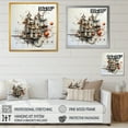 thumbnail image 4 of Designart "Surreal Analytic Illustration" Surrealism Floater Framed Canvas Prints, 4 of 5