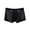Black, variant on Xysaqa Mens Underwear Boxers Briefs Comfort Breathable Mesh Pouch Underwear Hollow Panties for Men 2024 L-5XL（Available in Big & Tall)