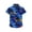 Type A, variant on Raenseen Kids Boys Summer Hawaiian Shirts Floral Print Short Sleeve Button Shirts Tropical Luau Shirts Blouse Tops Type A 7-8