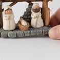 Edgtyos Mini Christmas Nativity Scene, Traditional Nativity Set with ...