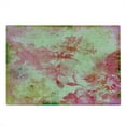 thumbnail image 2 of Flower Cutting Board, Floral Design with a Grunge Style Dated Background Retro Artisan Pattern, Decorative Tempered Glass Cutting and Serving Board, Large Size, Pink and Green, by Ambesonne, 2 of 5