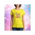 thumbnail image 2 of Playera La Mamá Más Bonita con Estilo Acuarela – Diseño Dulce y Femenino Color Amarillo Talla Mediana Marca Emil SaEs, 2 of 4
