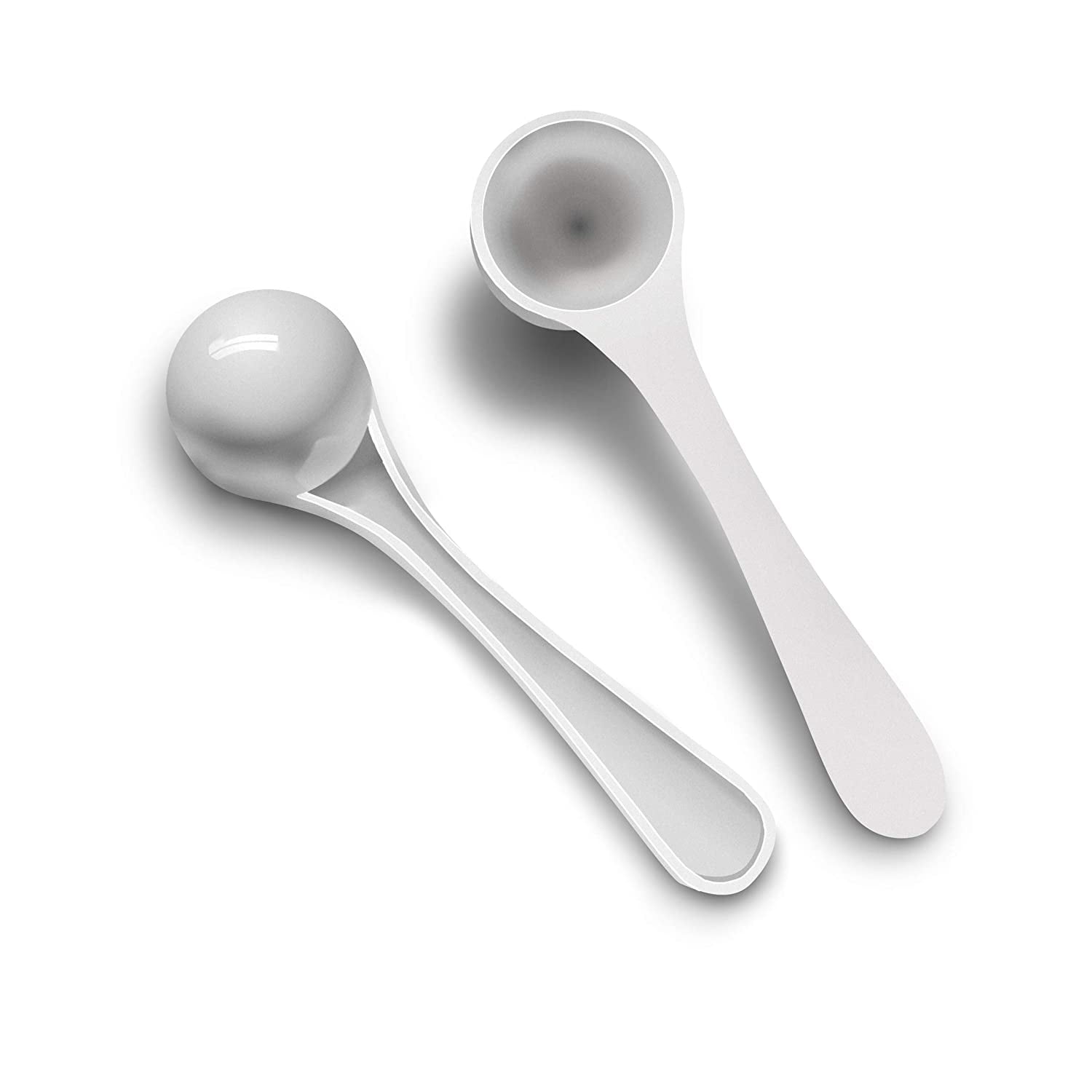 Coffee Scoops / Tablespoon Plastic Measuring Spoons (10-Pack); Ideal for Kitchen & Pantry Storage