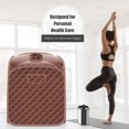 thumbnail image 3 of Patiojoy Portable Steam Sauna Spa Household Personal Sauna Tent with 9-Level Temperature &Timer Coffee, 3 of 5