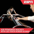 thumbnail image 4 of ESPN Premium 84 Inch Air Powered Hockey Table with LED Touch Screen Scorer, 4 of 7