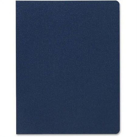 GBC Designer Letter Presentation Cover - 8 3/4" x 11 1/4" - Plastic - Navy - 25 / Pack | Bundle of 10 Packs