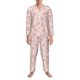 thumbnail image 3 of Balery Pig Pijama para Hombre de Dos Piezas con Manga Larga, Conjunto de Dormir y Descanso Suave con Bolsillos-Large, 3 of 7