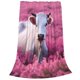 thumbnail image 2 of Fotbe Flower Field Cow Manta de Franela Acolchonada con Estampado, Súper Suave y Esponjosa, Extra Grande para Sofá, Cama, Uso Todo el Año-50"x40", 2 of 7