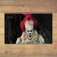 thumbnail image 5 of ZICANCN Clown Evil Terror Area Rugs Doormat , Facecloth Non-Slip Floor Mat Rug for Living Room Kitchen Sink Area Indoor Outdoor Entrance 36"x24", 5 of 9