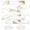 Calacata Golden-10, variant on 20-sheet Subway Tile Peel And Stick Backsplash - Beige Stone Texture With Grey Grout For Kitchen  Bathroom Rv Fireplace Pvc Wall Tiles