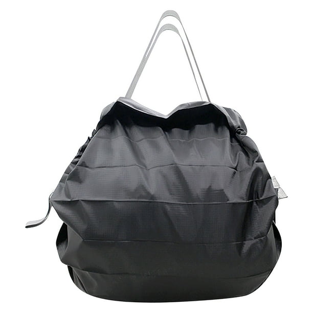 Bolso de compras cuadrado plegable de protección ambiental de gran capacidad de doble cara Wmkox8yii HFSH145