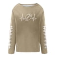 thumbnail image 3 of Sweat à Capuche pour Femmes - Manches Longues Col Rond Imprimé Rugby pour un Port Quotidien Confortable et Style Athlétique, 3 of 3