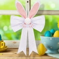 thumbnail image 4 of Fiudx Adornos de Pascua, Diseño de Orejas Iluminadas, Tela Suave, para Uso En Interiores y Exteriores, Ideal para Puertas y Ventanas, Un Pequeño Detalle Exquisito para Dormitorio y Chimenea (1 Juego), 4 of 7