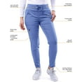 thumbnail image 2 of Adar Pro Scrubs For Women - Ultimate Yoga Jogger Scrub Pants, 2 of 5