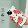thumbnail image 4 of ONETECH Blingy's iPhone 14 Pro Max Case, Cute Watermelon Pattern Fun Tropical Summer Fruits Design Transparent Soft  Protective Clear Case Compatible for iPhone 14 Pro Max 6.7 inch (Watermelon Style), 4 of 5