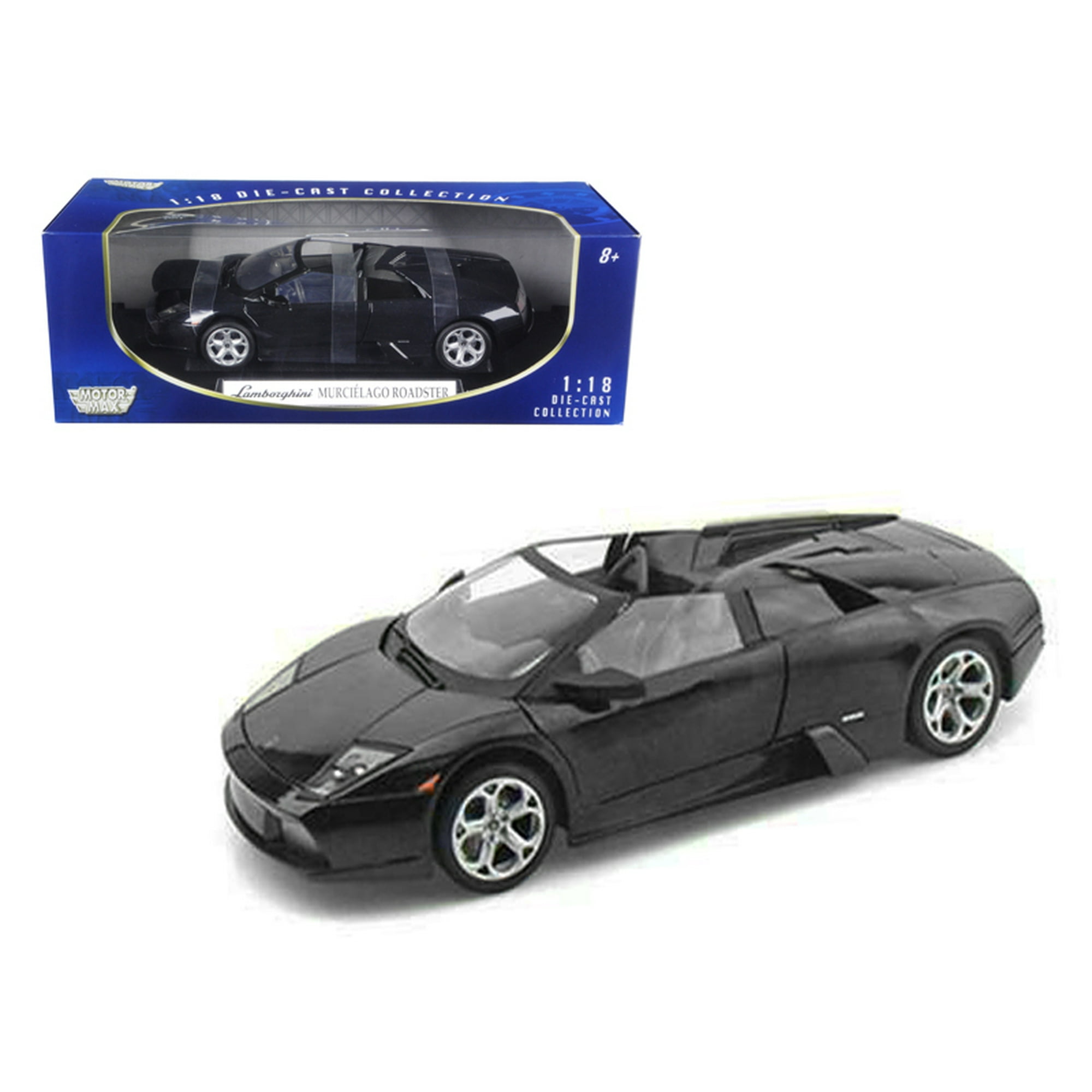 Lamborghini Murcielago Roadster Black 1/18 Diecast Model Car by
