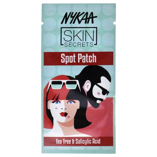 Skin Secrets Spot Patch - Árbol de té y salicílico de Nykaa Naturals para mujeres - Mascarilla de 0,67 oz