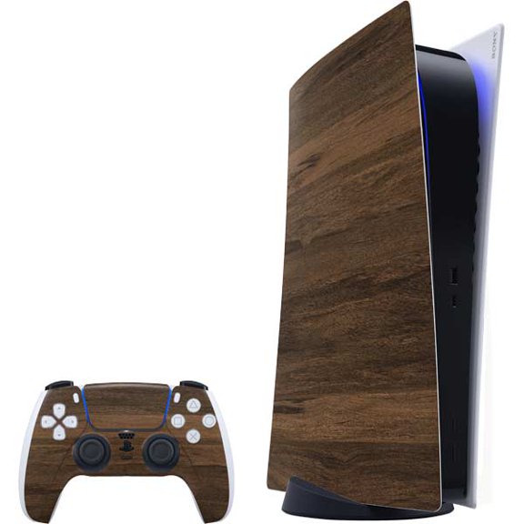 Skinit Wood Kona Wood PS5 Bundle Skin
