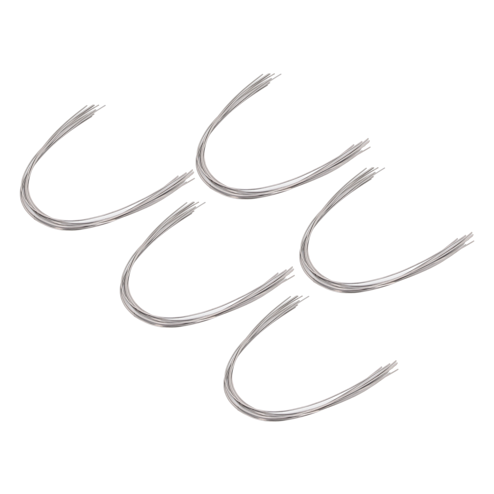 Arch Wire, Flexible Rectangular Portable Safe Orthodontic Arch Wire Set