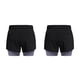 thumbnail image 3 of Minnieouse Pantalones cortos de Yoga para mujer, mallas cortas para correr, mallas informales de secado rápido, entrenamiento deportivo, Type2 NO2, 3 of 6