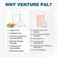 thumbnail image 6 of Venture Pal Sugar Free Electrolyte Powder Packets - Hydration with 5 Vitamins & 7 Electrolytes | Keto Friendly | Non-GMO | Certified Vegan | 16 Sticks, 6 of 6