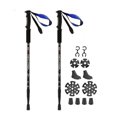 thumbnail image 1 of Senderismo Caminar Bastones de trekking - Paquete de 2 con resistencia a los golpes y JM JM, 1 of 5