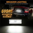 thumbnail image 4 of From ChinaApplicable to 2/1Pcs 7'' LED Work Light Bar 400W/120W Spot Flood Beams Combo for Car Tractor Boat OffRoad Truck SUV ATV Car Repairing Lights, 4 of 7